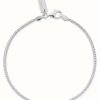 Jewelry ChloBo Jewellery | Chlobo Man Sterling Silver Fox Tail Chain Bracelet