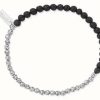 Jewelry ChloBo Jewellery | Chlobo Man Black Lava Principal Bracelet