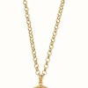 Jewelry ChloBo Jewellery | Chlobo Man Gold Belcher Chain Trident Necklace