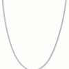 Jewelry ChloBo Jewellery | Chlobo Men'S Fox Tail Chain Sterling Silver Necklace