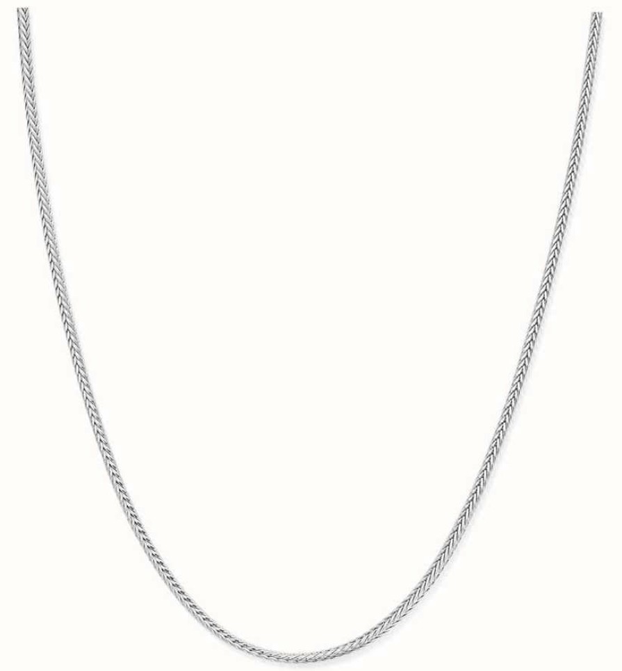 Jewelry ChloBo Jewellery | Chlobo Men'S Fox Tail Chain Sterling Silver Necklace