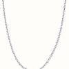 Jewelry ChloBo Jewellery | Chlobo Men'S Anchor Chain Sterling Silver Necklace