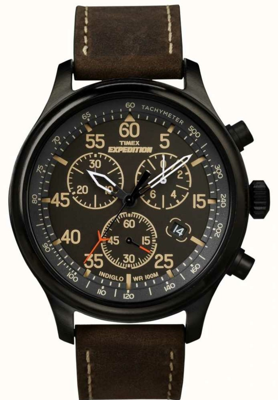 Men'S Timex | Timex Gent'S Expedition Chronograph Watch