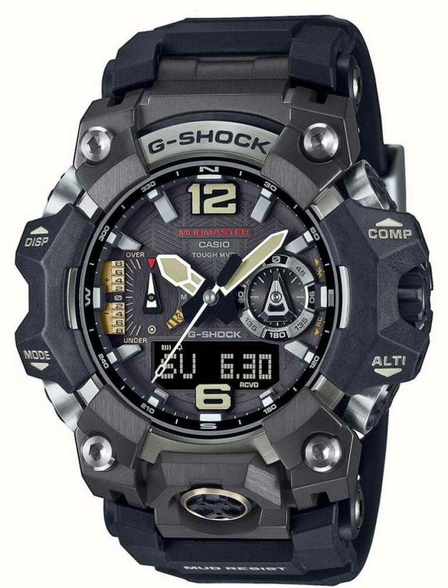 Men'S Casio | Casio G-Shock Master Of G Mudmaster B1000 Black