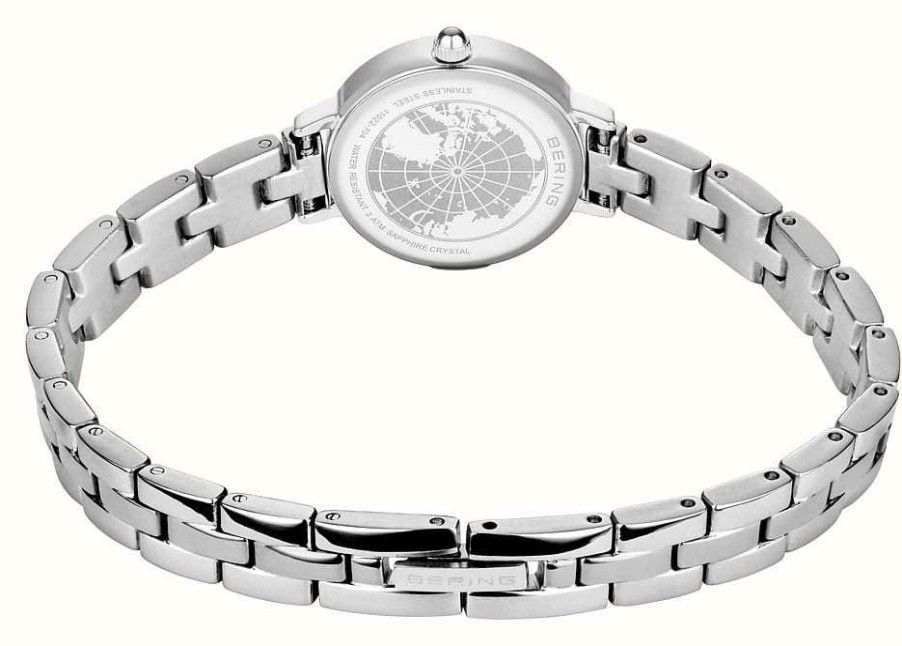 Women'S Bering | Bering Women'S Classic (22Mm) Mother-Of-Pearl Dial / Stainless Steel Bracelet