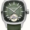 Men'S Raymond Weil | Raymond Weil Freelancer Calibre Rw1212 Automatic (40Mm) Green Dial / Green Leather