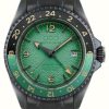 Men'S Out Of Order | Out Of Order Green Trecento (40Mm) Green Dial / Black Stainless Steel Bracelet