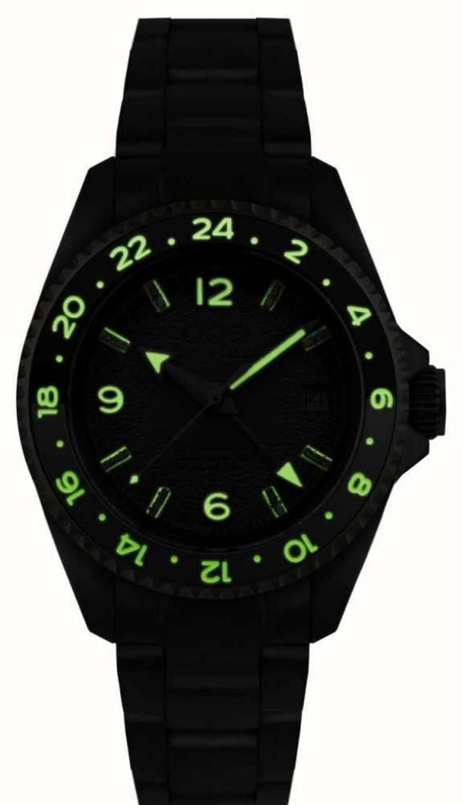 Men'S Out Of Order | Out Of Order Green Trecento (40Mm) Green Dial / Black Stainless Steel Bracelet