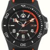 Men'S Timex | Timex Expedition North® Freedive Ocean (46Mm) Black Dial / #Tide Black Fabric Strap