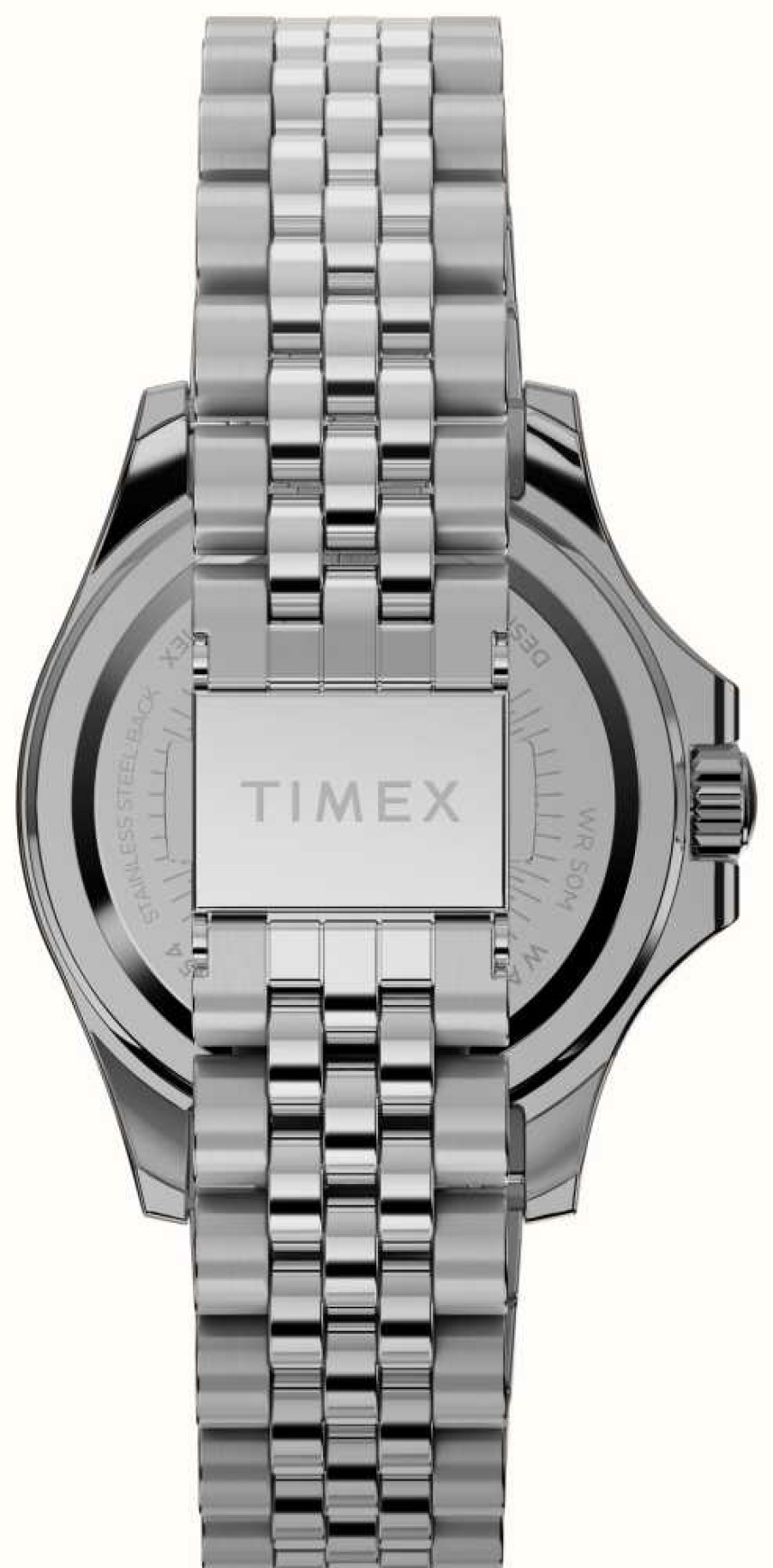 Women'S Timex | Timex Women'S Kaia (40Mm) Blue Dial / Stainless Steel Bracelet