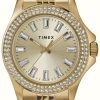 Women'S Timex | Timex Women'S Kaia (38Mm)Gold Dial / Gold-Tone Stainless Steel Bracelet