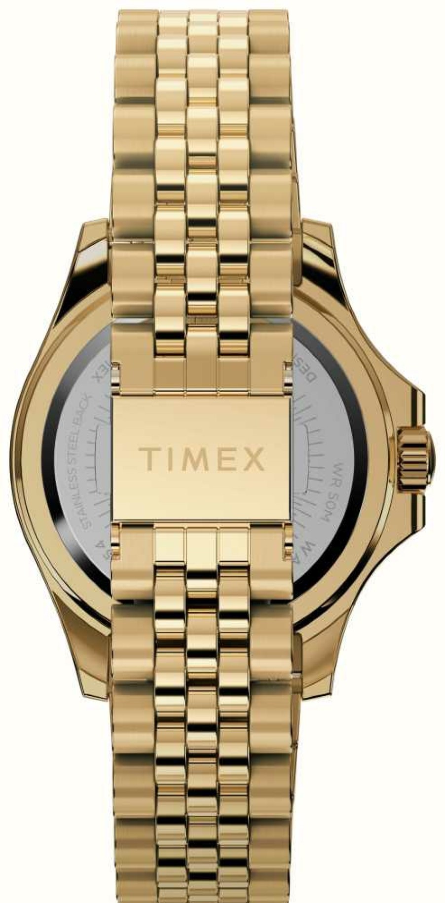 Women'S Timex | Timex Women'S Kaia (38Mm)Gold Dial / Gold-Tone Stainless Steel Bracelet