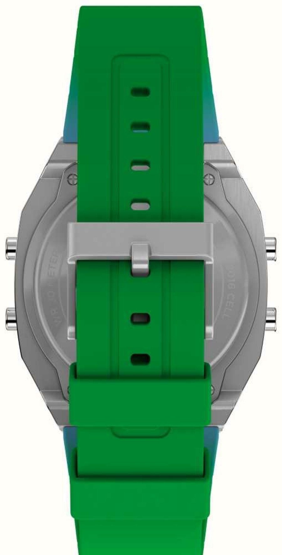 Women'S Timex | Timex 80 (36Mm) Digital Dial / Green Resin Strap