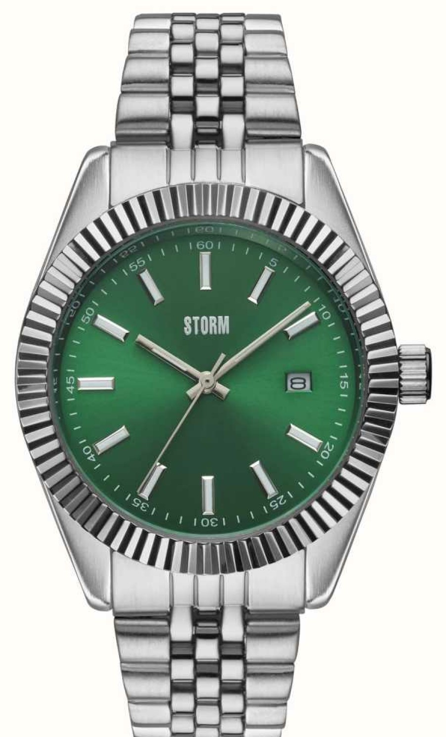 Men'S STORM | Storm Roxton Green (40Mm) Green Dial / Stainless Steel