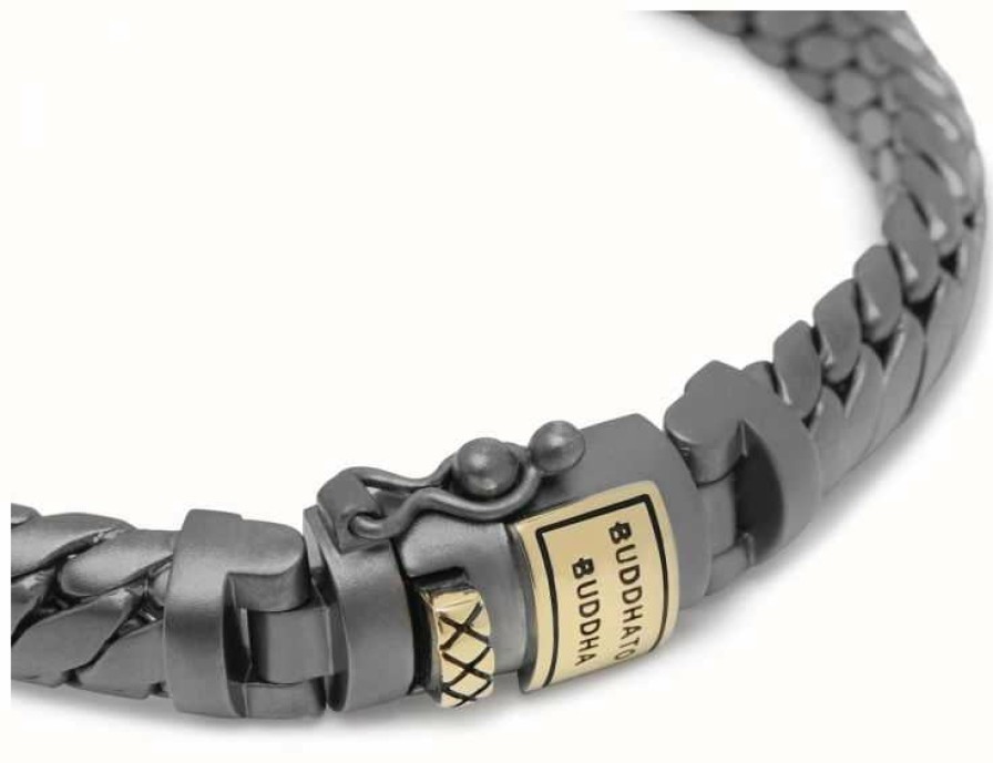 Jewelry Buddha To Buddha Jewellery | Buddha To Buddha Ben Xs Bracelet - Black Rhodium Gold