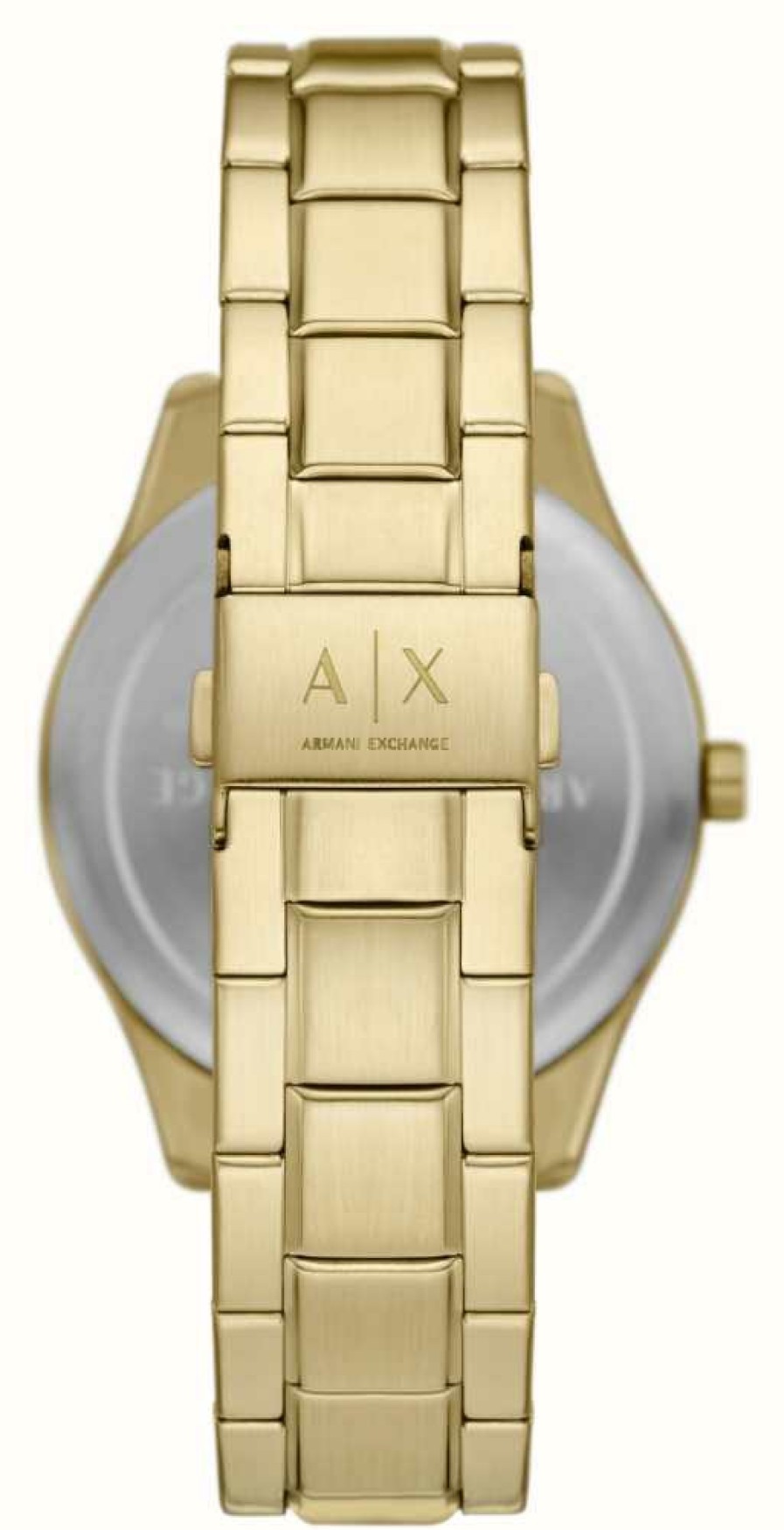 Men'S Armani Exchange | Armani Exchange Men'S (42Mm) Black Dial / Gold-Tone Stainless Steel Bracelet