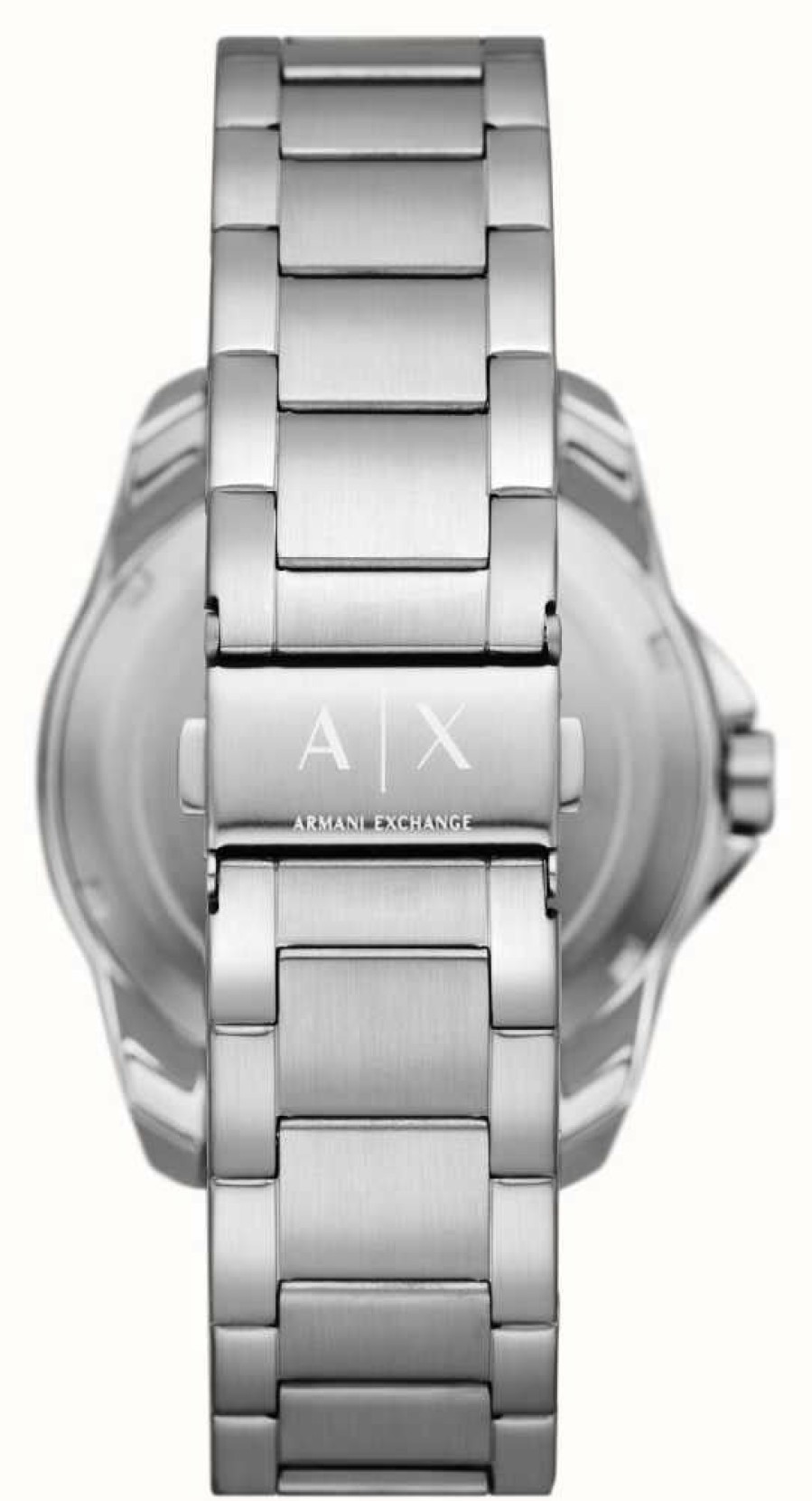 Men'S Armani Exchange | Armani Exchange Men'S (44Mm) Black Dial / Stainless Steel Bracelet