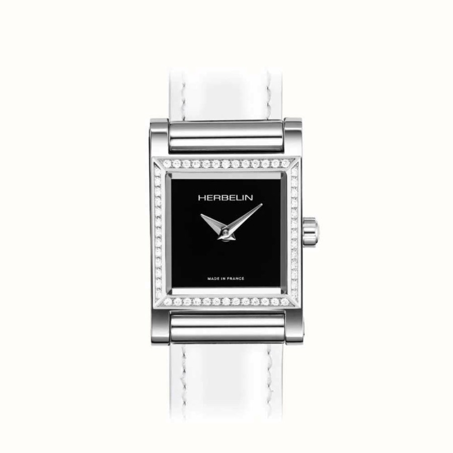 Women'S Herbelin | Herbelin Antares Watch Case - Black Dial / Stainless Steel Crystal Set - Case Only