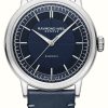 Men'S Raymond Weil | Raymond Weil Millesime Automatic (39.5Mm) Blue Dial / Blue Calf Leather Strap