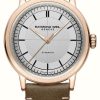 Men'S Raymond Weil | Raymond Weil Millesime Automatic (39.5Mm) Silver Dial / Brown Calf Leather Strap