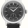 Men'S Raymond Weil | Raymond Weil Millesime Automatic Small-Seconds (39.5Mm) Black Dial / Black Calf Leather Strap