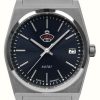 Women'S RUHLA | Ruhla Space Control Xs Solar (35Mm) Dark Blue Dial / Stainless Steel