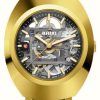 Men'S RADO | Rado Diastar Original Skeleton (38Mm) Skeleton Dial / Gold-Tone Stainless Steel Bracelet