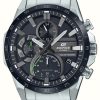 Men'S Casio | Casio Edifice | Black Dial | Stainless Steel Bracelet-Ex Display