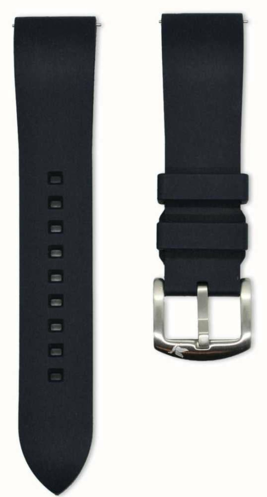 Men'S Duckworth Prestex | Duckworth Prestex Men'S Belmont (42Mm) Blue Dial / Black Rubber Strap