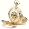 Men'S Rotary | Rotary Men'S Mechanical Pocket Watch Including Chain