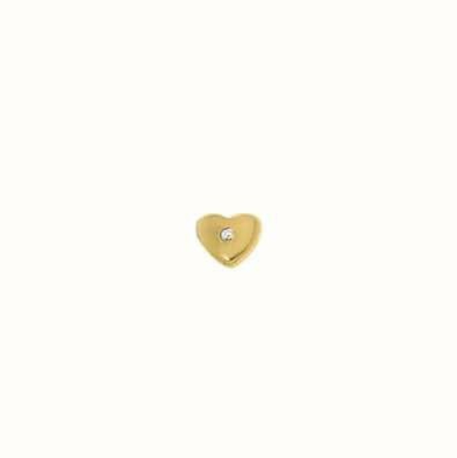 Jewelry MY iMenso Jewellery | My Imenso Dancing - 925/Gold-Plated Dancer Heart Cz