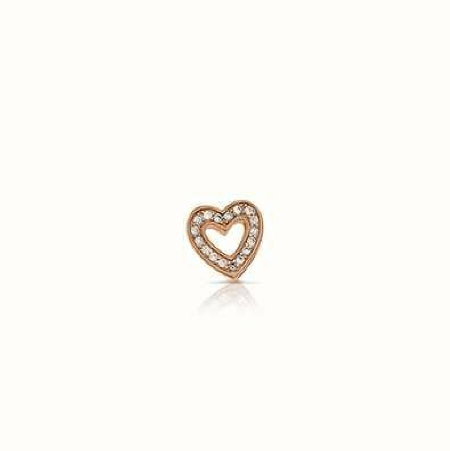 Jewelry MY iMenso Jewellery | My Imenso Dancing - 925/Rosegold-Plated Dancer Heart Cz