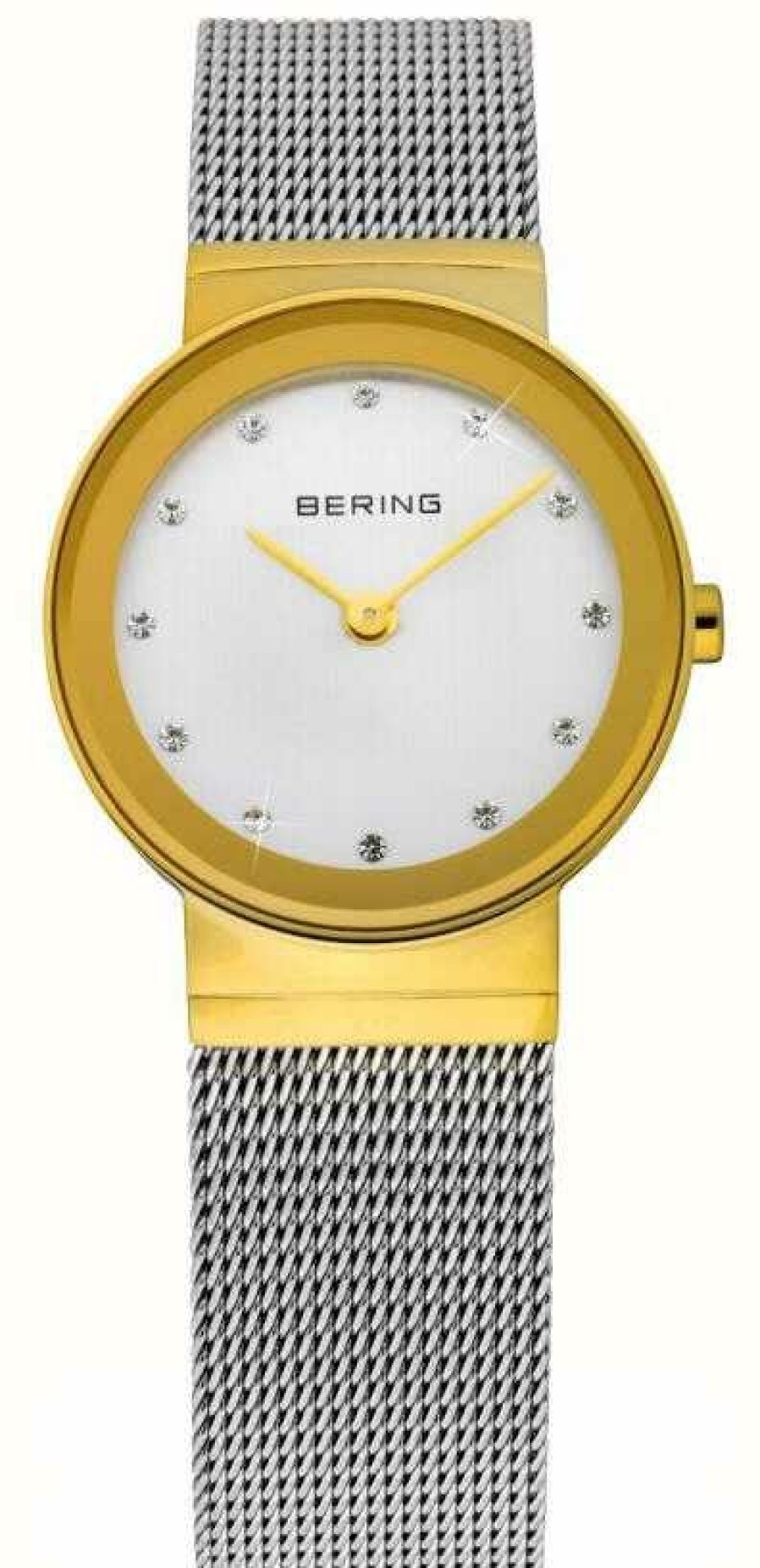 Women'S Bering | Bering Time Women'S Silver Mesh Watch