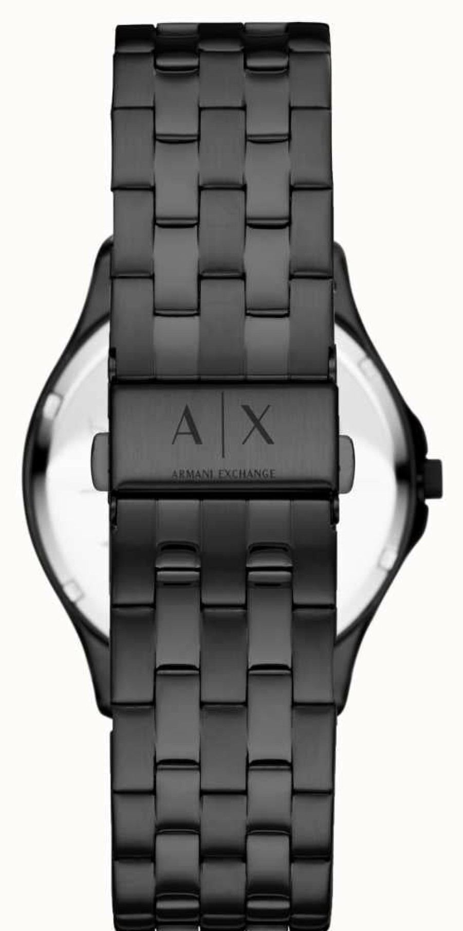 Men'S Armani Exchange | Armani Exchange Men'S | Black Dial | Dark Grey Stainless Steel Bracelet