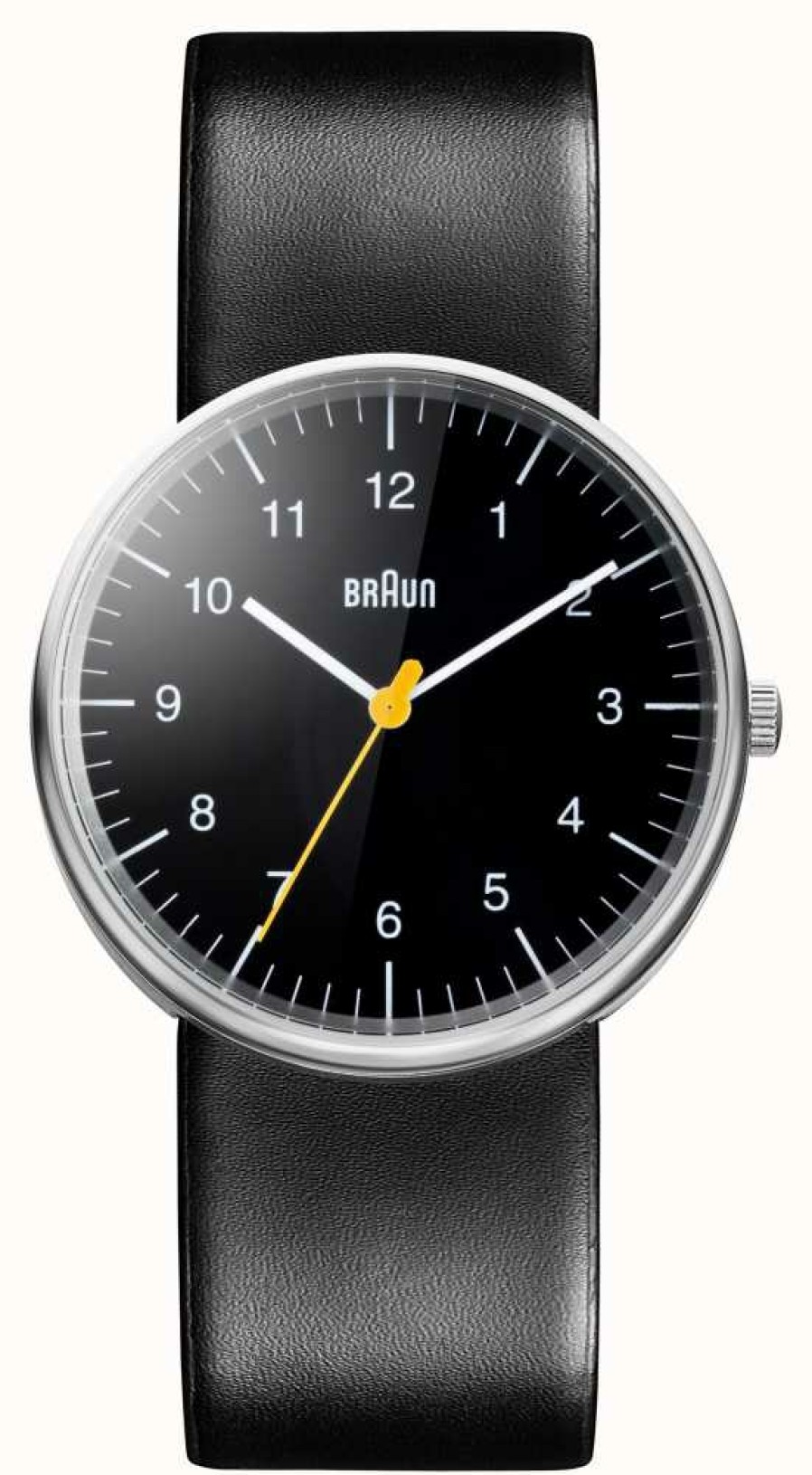 Men'S Braun | Braun Men'S All Black Quartz Watch Black Strap