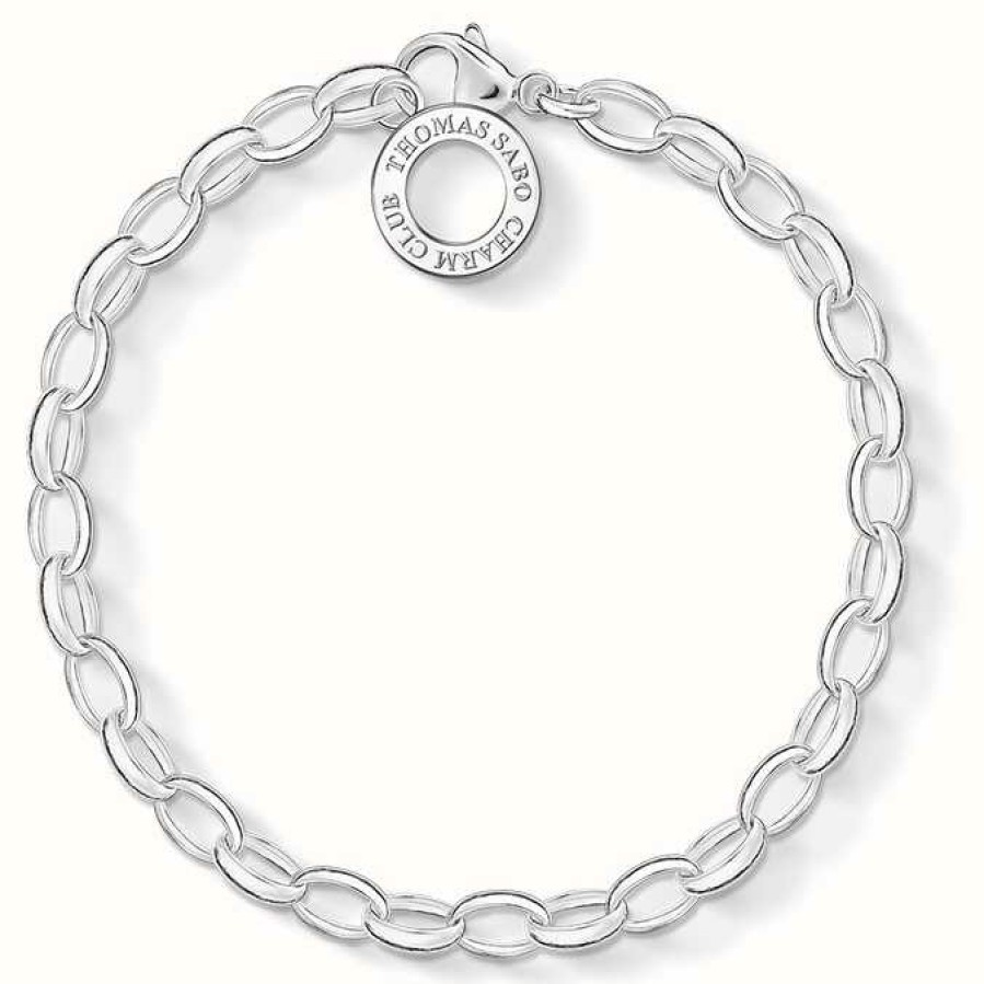 Jewelry Thomas Sabo Jewellery | Thomas Sabo Bracelet 18.5Cm Charm Carrier 925 Sterling Silver