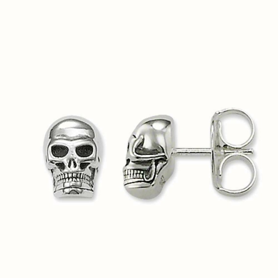 Jewelry Thomas Sabo Jewellery | Thomas Sabo Ear Studs Skull | Rebel At Heart