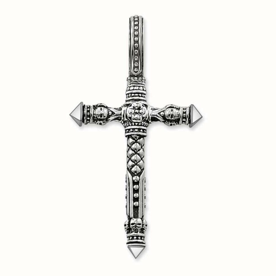 Jewelry Thomas Sabo Jewellery | Thomas Sabo Cross Pendant 925 Sterling Silver