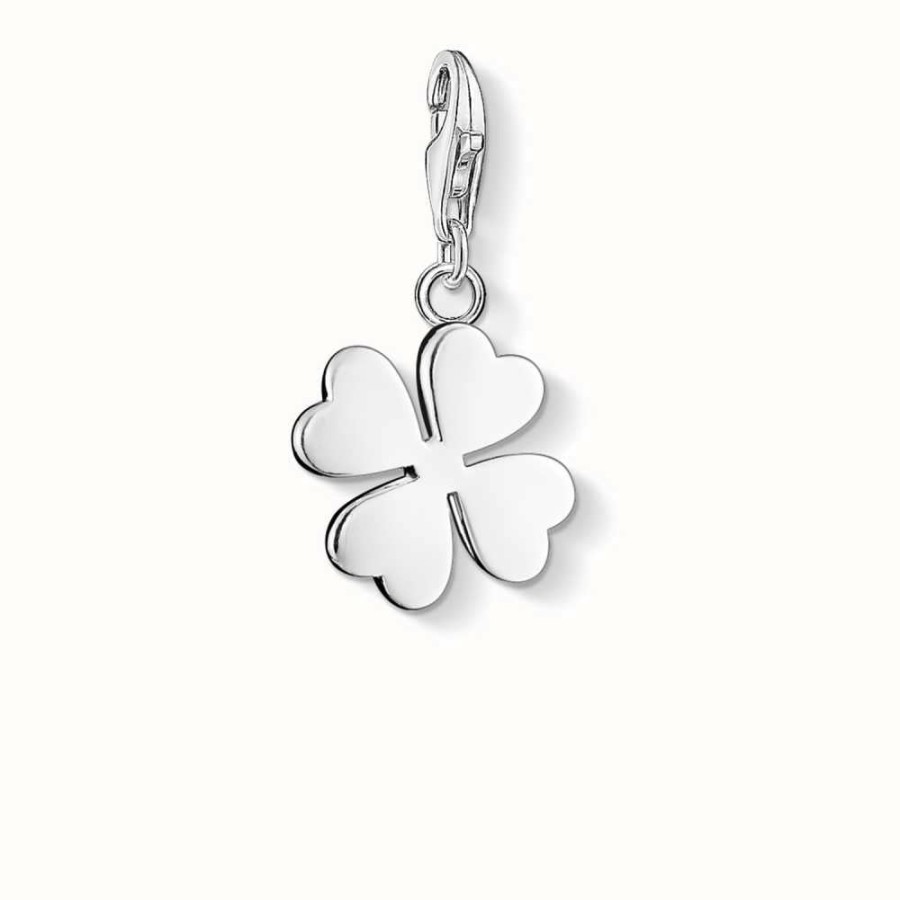 Jewelry Thomas Sabo Jewellery | Thomas Sabo Cloverleaf Charm 925 Sterling Silver