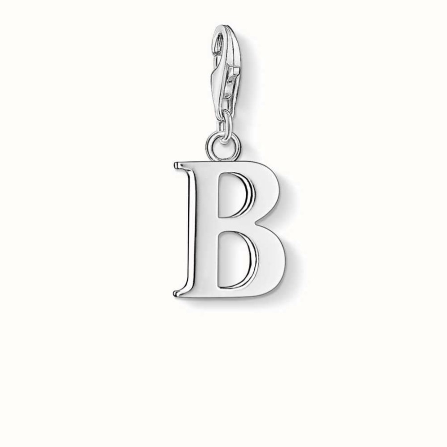 Jewelry Thomas Sabo Jewellery | Thomas Sabo B Charm 925 Sterling Silver