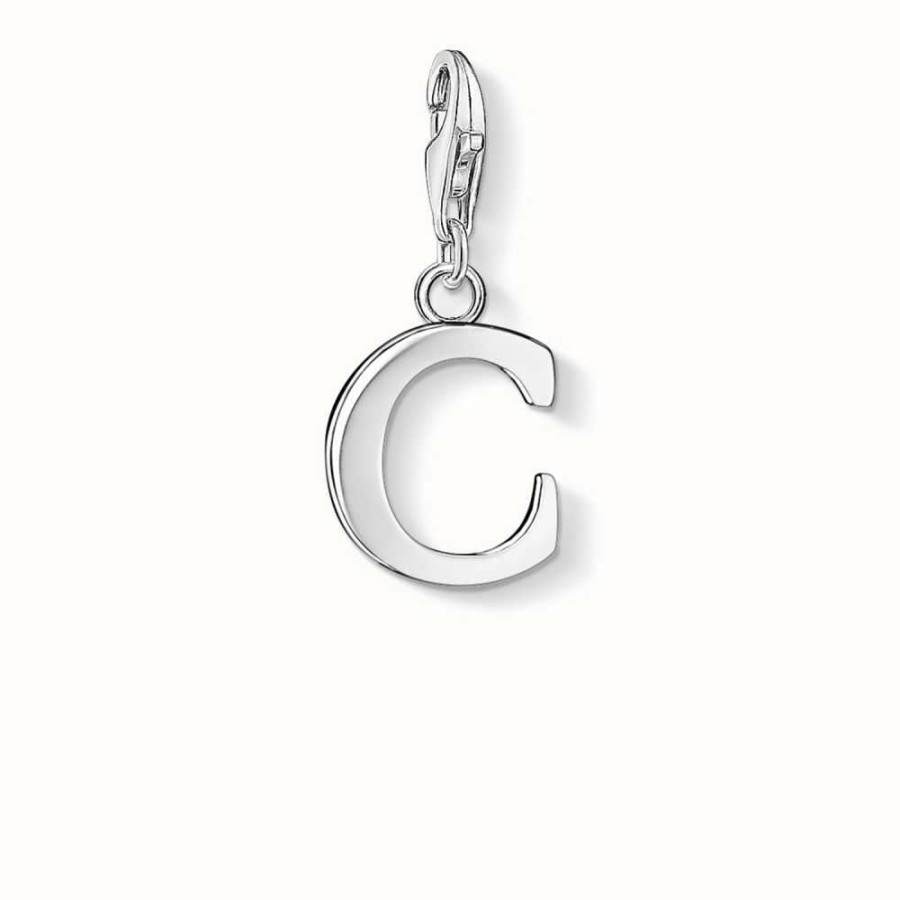 Jewelry Thomas Sabo Jewellery | Thomas Sabo C Charm 925 Sterling Silver