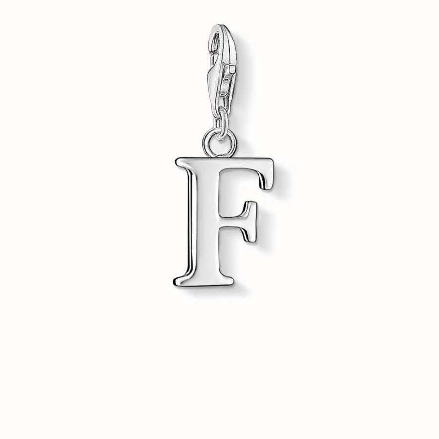 Jewelry Thomas Sabo Jewellery | Thomas Sabo F Charm 925 Sterling Silver