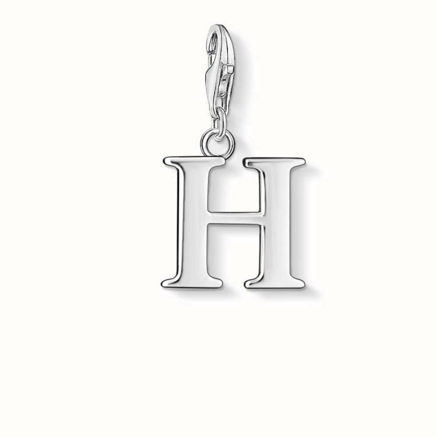 Jewelry Thomas Sabo Jewellery | Thomas Sabo H Charm 925 Sterling Silver