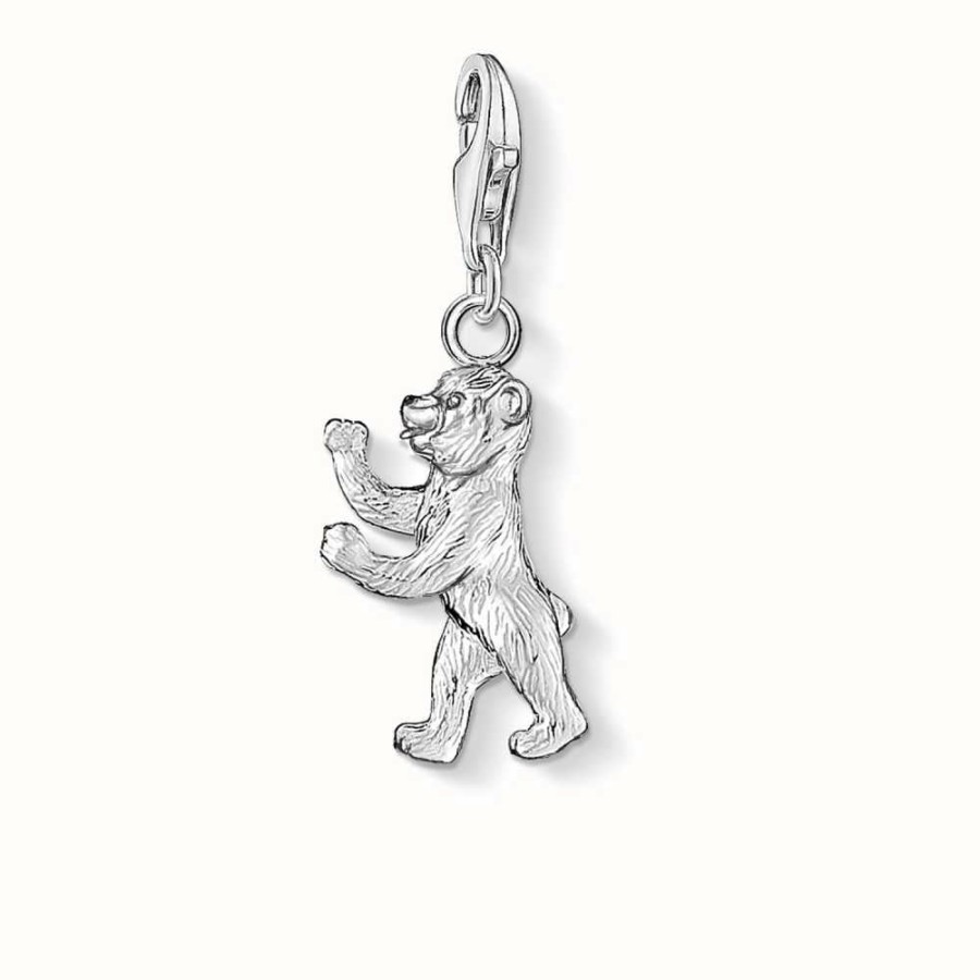 Jewelry Thomas Sabo Jewellery | Thomas Sabo Berlin Bear Charm 925 Sterling Silver