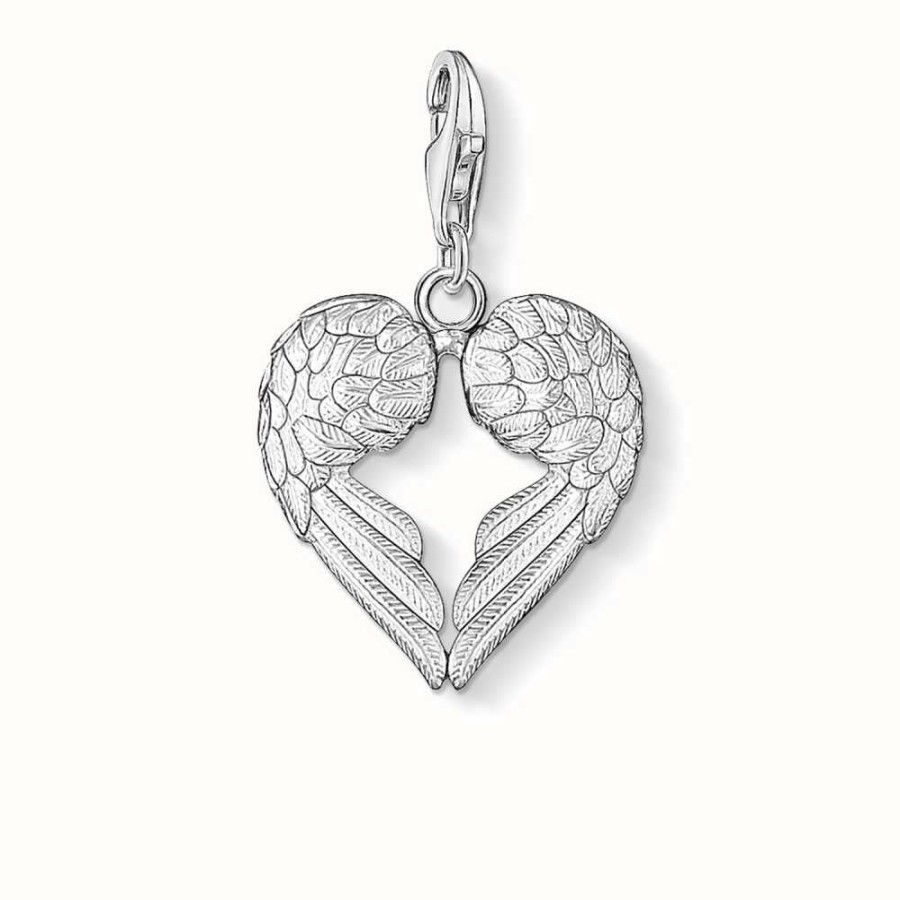 Jewelry Thomas Sabo Jewellery | Thomas Sabo Wings Charm 925 Sterling Silver