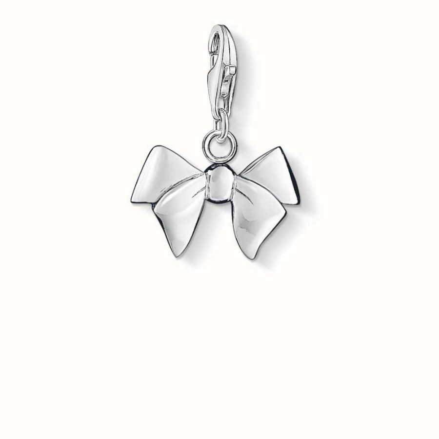 Jewelry Thomas Sabo Jewellery | Thomas Sabo Bow Charm 925 Sterling Silver