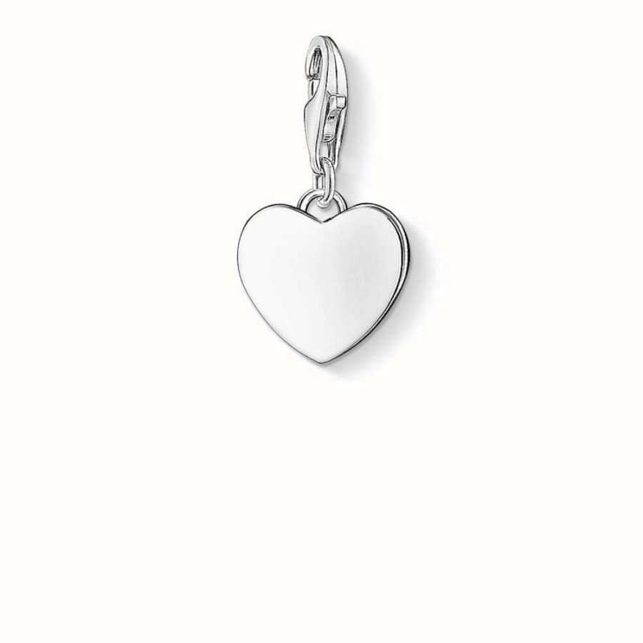 Jewelry Thomas Sabo Jewellery | Thomas Sabo Heart Charm 925 Sterling Silver