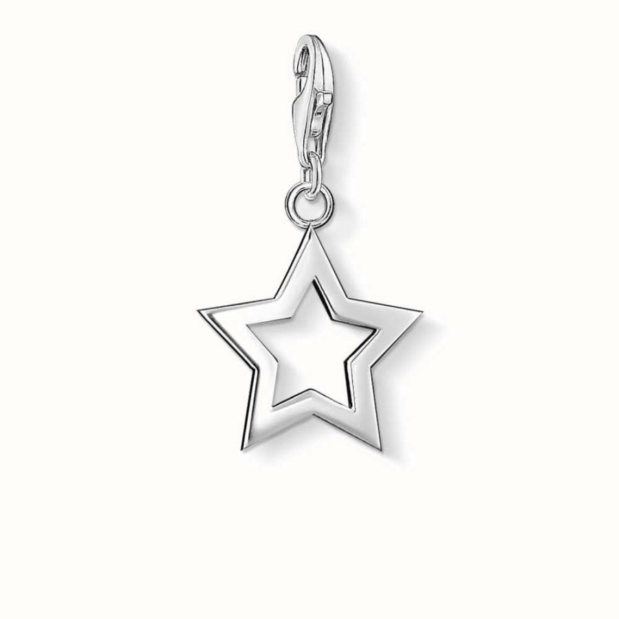 Jewelry Thomas Sabo Jewellery | Thomas Sabo Star Charm 925 Sterling Silver