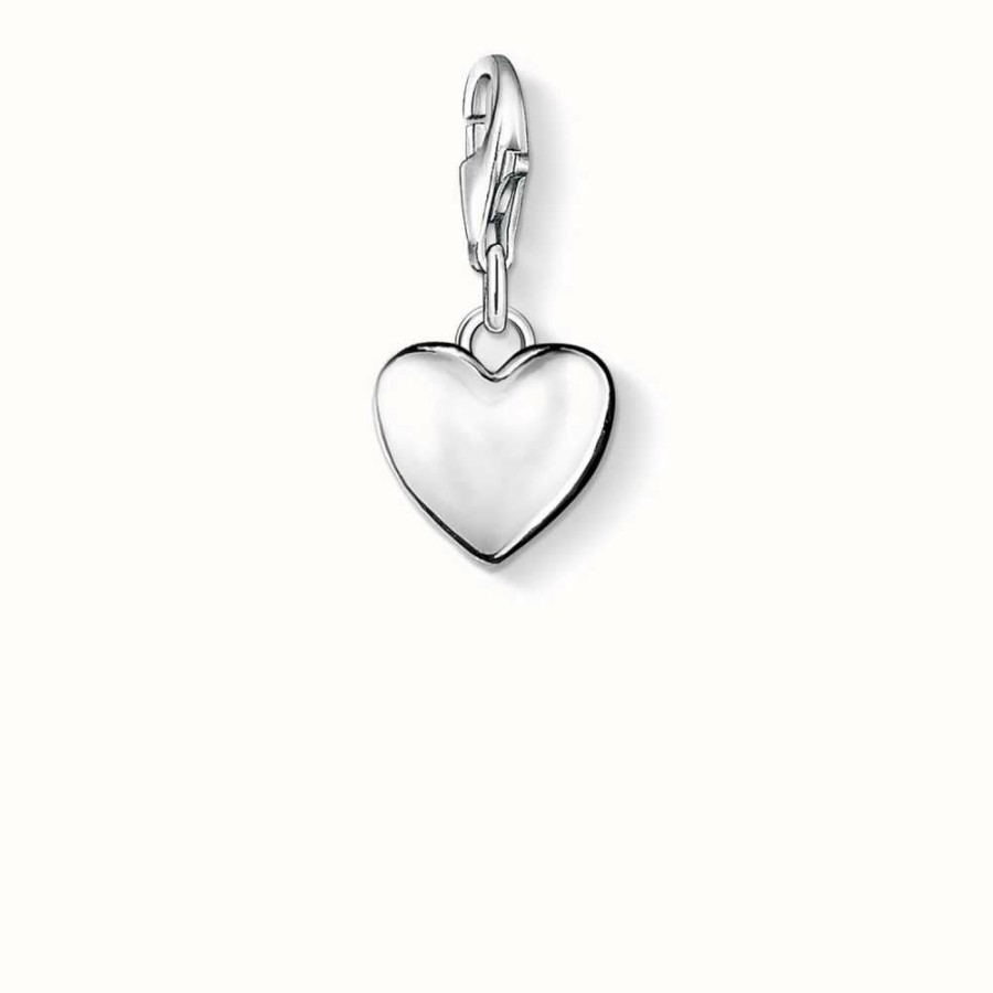 Jewelry Thomas Sabo Jewellery | Thomas Sabo Heart Charm 925 Sterling Silver