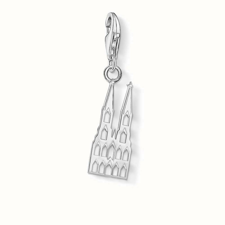 Jewelry Thomas Sabo Jewellery | Thomas Sabo Cologne Cathedral Charm 925 Sterling Silver